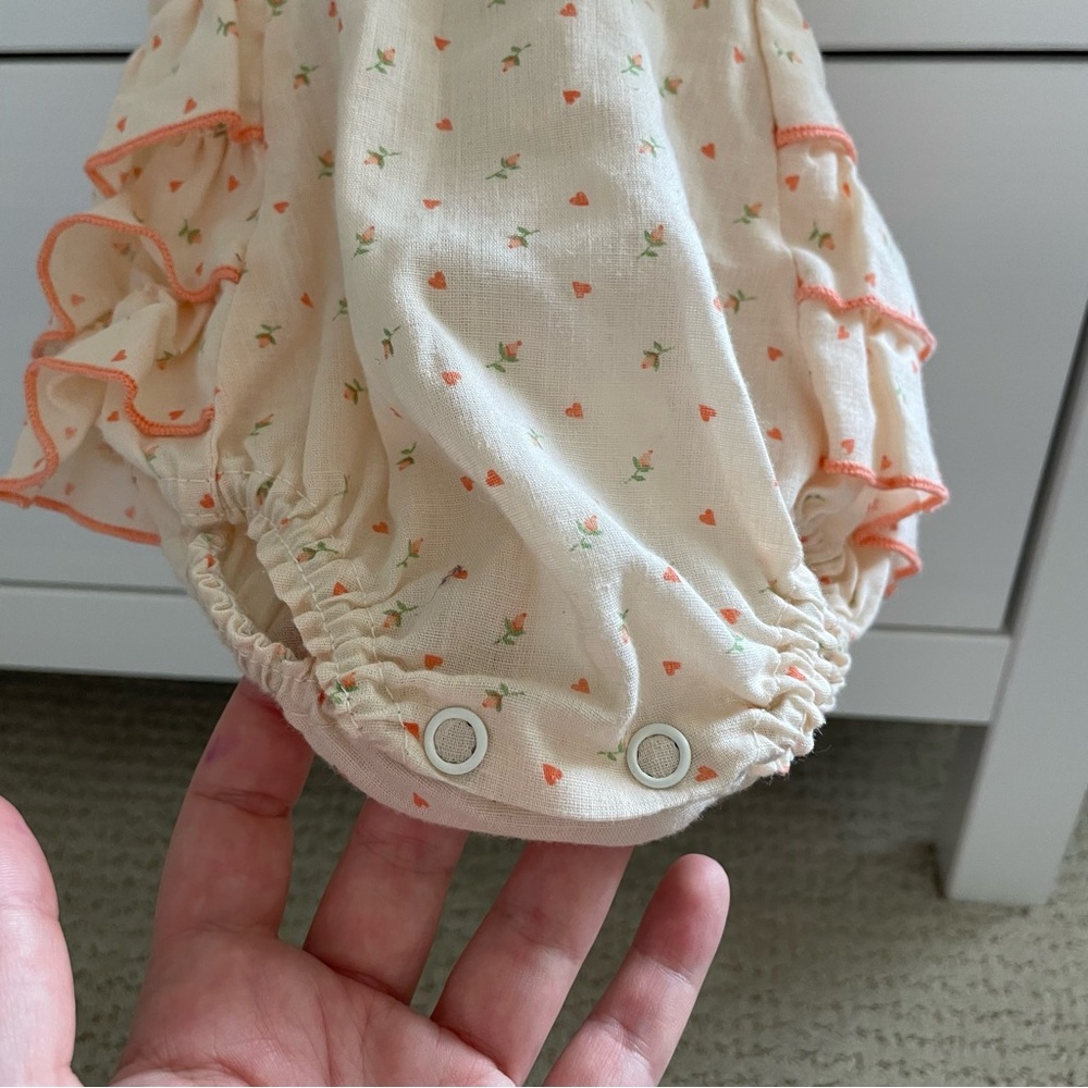 Vintage Baby Girl Romper Size 18 Months - Picture 3 of 6